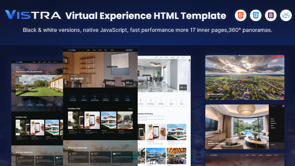 Vistra – Virtual Experience HTML Template