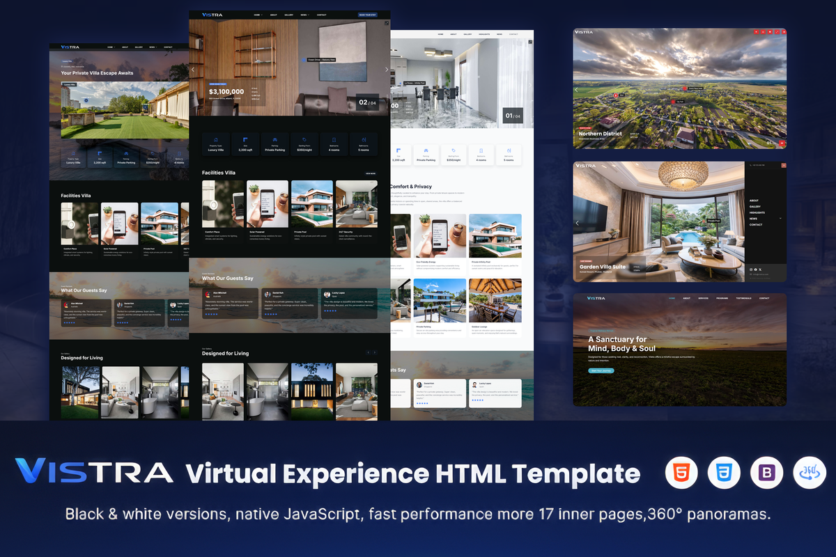 Vistra – Virtual Experience HTML Template